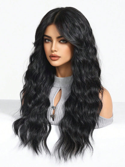 Peruca Feminina Cabelo Longo Ondulado 