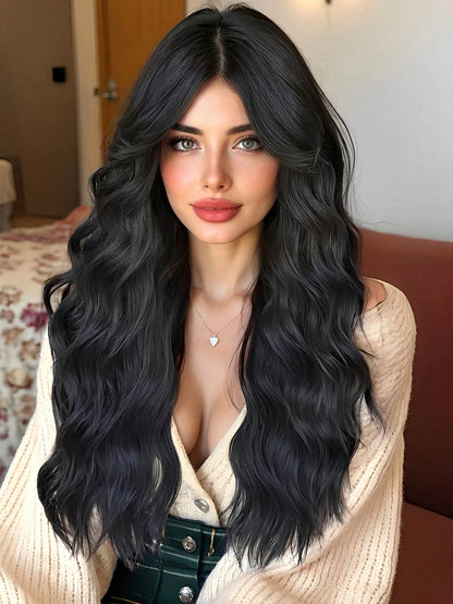 Peruca Feminina Cabelo Longo Ondulado 