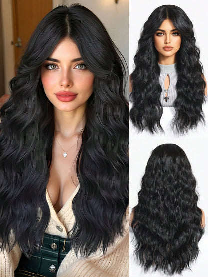 Peruca Feminina Cabelo Longo Ondulado 