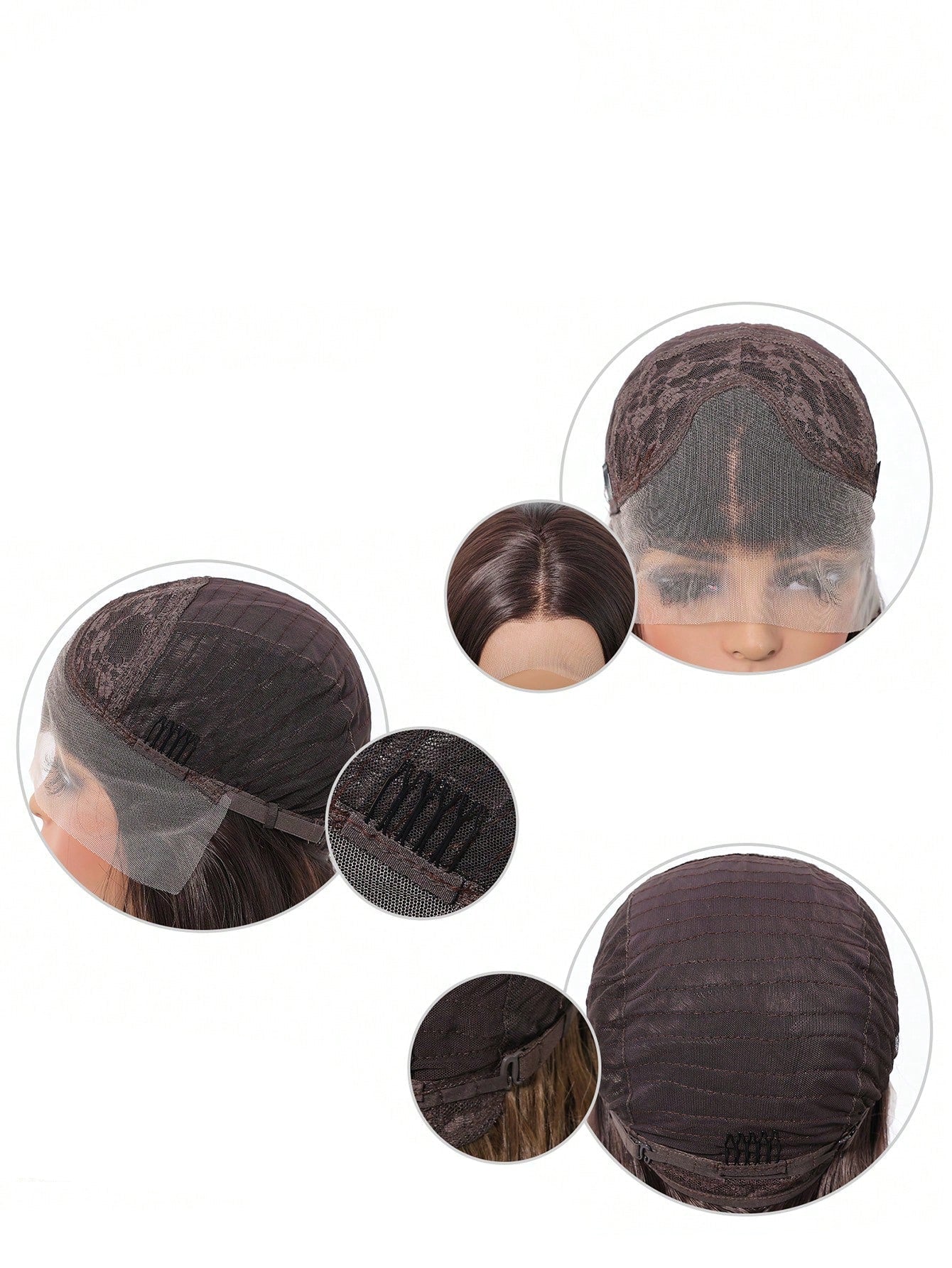 Lace Cabelo Curto Liso Renda HD 13x4