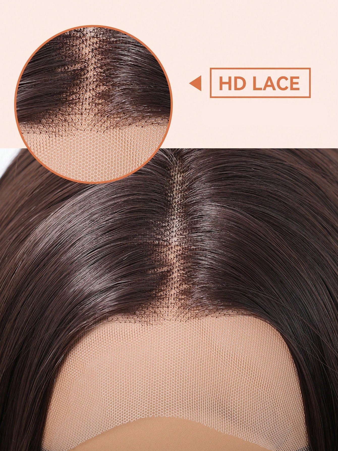 Lace Cabelo Curto Liso Renda HD 13x4