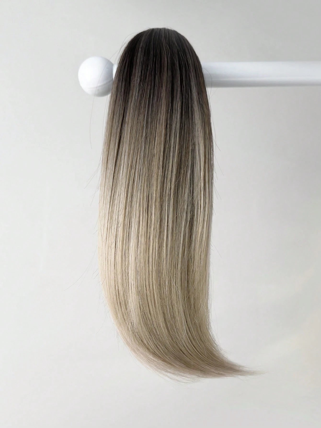 Aplique de Cabelo Rabo de Cavalo com Piranha
